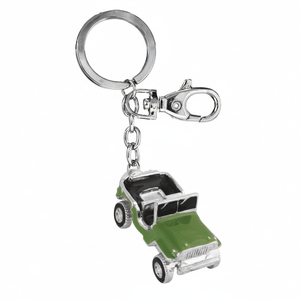 Portachiavi a Forma di Veicolo Militare Verde, Accessorio per Chiavi Auto Senza Confezione - Product Image 2