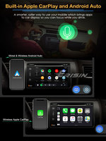 Meilleur autoradio universel 1 Din Android 14 ES8568U 7 pouces pour lecteur DVD, GPS voiture 4G, Carplay, connexion Wifi USB, stéréo 4K