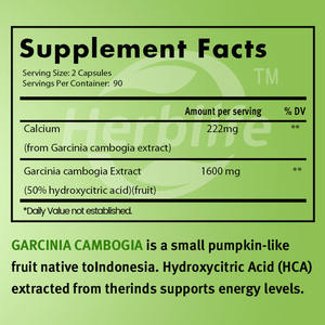 Venta Caliente OEM - Personalizable - Extracto de Garcinia Cambogia - 120 Cápsulas, HCA de Ultra Alta Potencia - para Hombres y Mujeres - Product Image 3