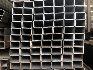 Đen cán nóng mạ kẽm hình chữ nhật rỗng phần thép carbon Q235 ASTM tiêu chuẩn kết cấu thép ống - Product Image 2