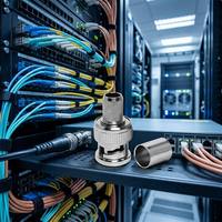 Connecteur mâle BNC Q9, adaptateur de câble coaxial RF pour caméra CCTV, système de transmission vidéo et audio HD-SDI