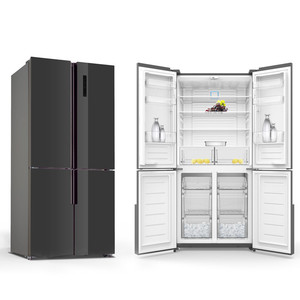 110V 60HZ R600a Adjustable Leg <b>Multi</b> Door Refrigerator Prices - Product Image 3