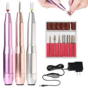 Professional Polisher Electric mini Manicure Drill for Nail Beauty Vacuum Nail Drill Pen Manicure