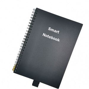 Carnet intelligent réutilisable A5 Rocket Book, imperméable, imprimé, à spirales, avec couverture en PP, idéal pour un cadeau - Product Image 1