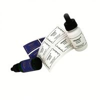 Impression d'étiquette de flacon personnalisée d'huile essentielle adhésive de 10 ml, étiquettes en vinyle pour bouteilles d'huile essentielle de 30ml
