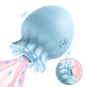 Vagina potente succhiare vibratore beni intimi succhiatore capezzolo clitoride stimolatore polpo leccare masturbatore giocattoli sessuali per le donne - Product Image 1