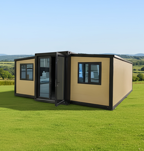 <span class=keywords><strong>Casa</strong></span> Container Espandibile a Doppia Ala 20ft 40ft, <span class=keywords><strong>Casa</strong></span> Modulare Prefabbricata di Lusso Pieghevole, Spaziosa <span class=keywords><strong>Casa</strong></span> Mobile con 3 Camere da Letto - Product Image 2