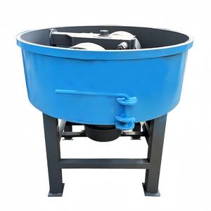 ポータブルJW500 JW750耐久性高強度強制乾燥モルタル工業機ヘビーデューティコンクリートパンミキサー - Product Image 5