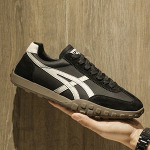 รองเท้าลำลองผู้ชายรุ่นใหม่ คุณภาพสูง น้ำหนักเบา สีขาว สวมใส่สบาย ทันสมัย พื้นหนา เพิ่มความสูง รองเท้าสเก็ต - Product Image 4