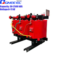 Transformateur sec de redresseur à décalage de phase 12 impulsions