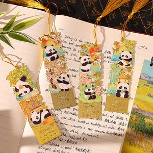 Marcapáginas de Panda Miniatura Personalizado, Bonito y Creativo, Recuerdo Festivo, Regalo para Niños, Etiqueta de Lectura para Estudiantes, Clip para Páginas de Libros - Product Image 3