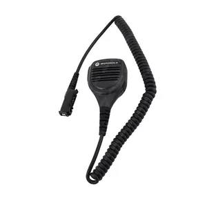 PMMN4076A Alto-falante Walkie Talkie para Motorola Microfone de mão Rádio em dois sentidos DP2400e DP2600e DEP 550e Original