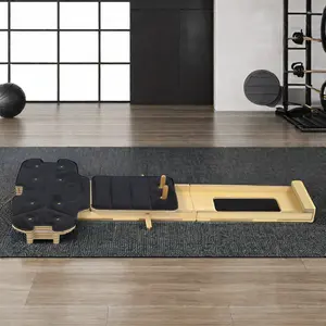 Machines de Pilates en bois pliables de réformateurs de Pilates de forme physique à usage domestique portatives pour l'usage à la maison de gymnase