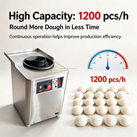 Machine à diviser la pâte semi-finie automatique en acier inoxydable 304 pour pizzeria