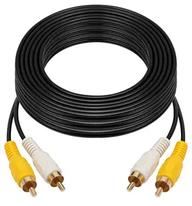 RCA Audio Video Verlängerung kabel von Stecker zu Stecker, geeignet für Fahrzeug überwachungs systeme, CCTV-Systeme und audio visuelle Geräte