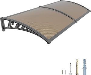 Cubiertas de Policarbonato Aptas para Múltiples Ubicaciones, Resistentes <span class=keywords><strong>a</strong></span> los Rayos UV, Resistentes <span class=keywords><strong>a</strong></span> Impactos, con Tamaños y Colores Personalizables - Product Image 3