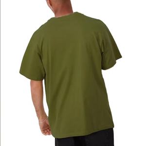 Camiseta Deportiva de Algodón Transpirable para Hombre, de Alta Calidad, Corte Regular, Personalizable con Estampado Liso - Product Image 6