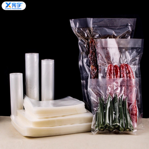 Sacs sous vide transparents en maille PA en gros, sacs d'emballage réutilisables en plastique gaufré pour saucisses, fromages, fruits, légumes, sandwichs - Product Image 4