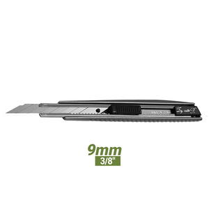 Workpro couteau utilitaire en alliage d'aluminium pour la découpe de papier en carton, 9mm - Product Image 1