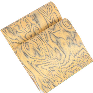 Placages de <span class=keywords><strong>bois</strong></span> de tigre d'ingénierie revêtement de sol bricolage matériel de meubles chambre chaise Table peau taille 250x60 cm placage de Table de lit - Product Image 2