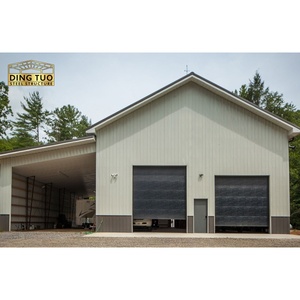 Dingtuo Dingtuo-01 Hochbelastbare Vorgefertigte Stahlkonstruktion Viehunterstand Lagerhaus Kostengünstige Schaf-/Rinder-/Ziegenschuppen - Product Image 6