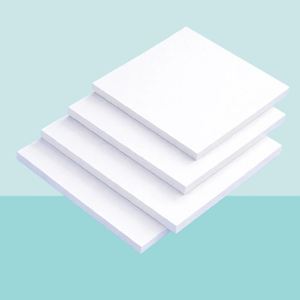 Plaque de mousse PVC WPC Pima, épaisseur 8 mm, densité 0,6 g/cm³, couleur blanche, durable, polyvinyle expansé, écologique, découpe facile - Product Image 1