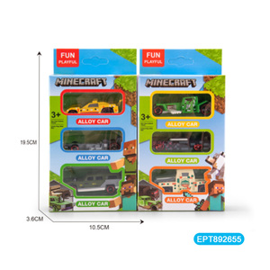 EPT-Minicoches de juguete inspirados en <span class=keywords><strong>Minecraft</strong></span>, artículos de aleación de dólar, promoción de tienda pequeña, juguetes de un dólar para niños - Product Image 6