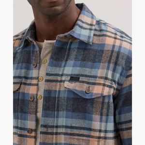 Chemises en flanelle brossée imprimée style vintage, coupe ample, neutres, pour l'extérieur, grandes tailles, légères, surchemises, ODM - Product Image 3