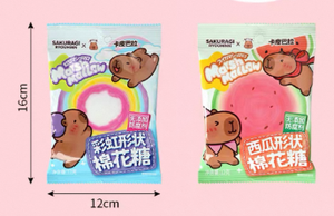 Delicioso Snack de Malvavisco con Forma de Sandía de Capibara de Alta Calidad y Popular en Asia, 12g - Product Image 6