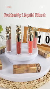 7 Warna <span class=keywords><strong>Beauty</strong></span> Blush Gold Cover Serbaguna untuk Bibir & Pipi Grosir Blush Cair Tahan Air untuk Wanita - Product Image 3