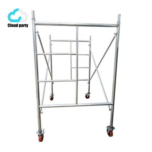 Ponteggio a telaio <span class=keywords><strong>Domina</strong></span> Walk in acciaio ad alta resistenza, resistente alla corrosione, per uso alberghiero, capacità di carico 800 kg - Product Image 5