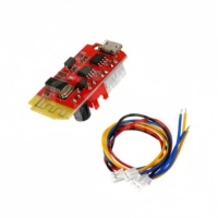 Module amplificateur Bluetooth stéréo miniature CT14 4.2, classe F 5W+5W avec haut-parleur modifié rechargeable DIY