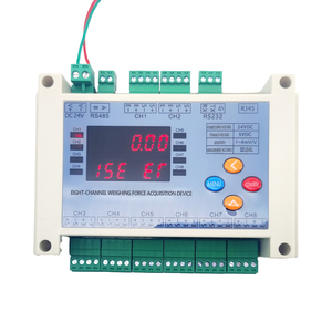 <span class=keywords><strong>8</strong></span> kênh lực lượng giá trị mua lại hệ thống Trọng lượng Trọng lượng tải di động RS485 modbus rtu truyền tín hiệu khuếch đại Transmitter - Product Image 1