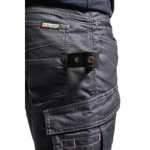 BLAKLADER - 149711418999C52 Pantalon de service denim stretch Bleu marine/noir-PANTALON DE TRAVAIL EAN 7330509554791 PANTALON DE TRAVAIL CARGO - Product Image 4