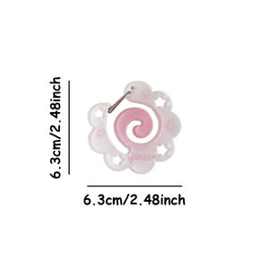 <span class=keywords><strong>Porte</strong></span>-clés en acrylique mignon de style Ins, décoration de cupcake de fruits en forme d'étoile Kawaii - Product Image 6