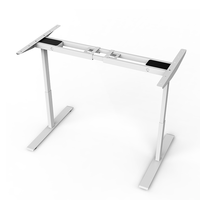 Cadre de bureau ergonomique en métal et acier inoxydable OEM/ODM avec réglage intelligent de la hauteur par levage électrique pour mobilier de bureau