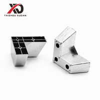 Pieds de meubles en plastique peints à la pulvérisation XUDAN, multi-hauteurs, avec base en silicone protectrice pour canapé et fauteuil de salon