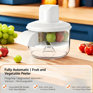 Machine à éplucher les fruits rechargeable pour la maison, éplucheur d'ail automatique compact, vente en gros - Product Image 6
