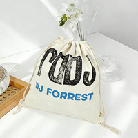 Sac à dos en toile de coton réutilisable avec cordon de serrage, imprimé sérigraphié effet craquelé, logo personnalisé, style vintage, pour le sport, l'école et le rangement