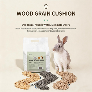 Litière Premium en granulés de bois au charbon actif pour petits animaux 16,91 kg – Naturelle, anti-odeurs, très absorbante, toutes saisons - Product Image 5