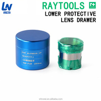 Support de lentille de collimation et de focalisation pour laser à fibre Raytools avec silice fondue de haute pureté pour tête de découpe multi-longueurs focales BM110