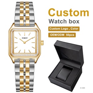 <span class=keywords><strong>Montre</strong></span> Personnalisée de Luxe avec Logo Diamant, <span class=keywords><strong>Montre</strong></span> à Quartz pour Femme, <span class=keywords><strong>Bracelet</strong></span> en Acier Inoxydable de Haute Qualité, Étanche - Product Image 1