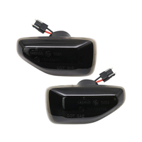 Pour Dacia Duster 2017-2022, système électrique automobile, clignotant latéral dynamique à LED avec lentille fumée pour Dacia Renault