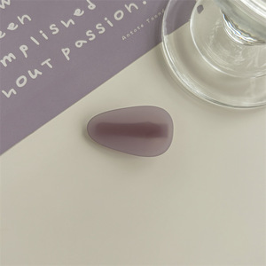 ปิ่นปักผมสีม่วงอะซิเตทสำหรับผู้หญิงกิ๊บปากเป็ดอุปกรณ์เสริมผมข้างสไตล์นางฟ้าพีซีทันสมัยสำหรับตกแต่งผมสำหรับเด็กผู้หญิงผมหลงทาง - Product Image 6