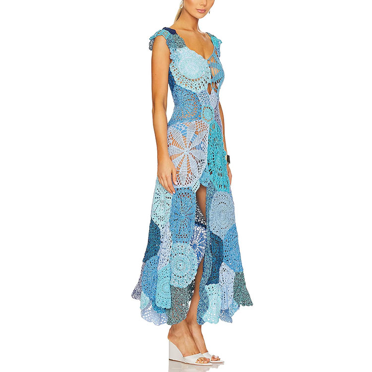 Women Mermaid Dress Jumper Sleeveless Crocheting Long Skirts Blue Casual Dresses for Ladies| Alibaba.com Women Mermaid Dress Jumper Sleeveless Crocheting Long Skirts Blue Casual Dresses for Ladies| Alibaba.com