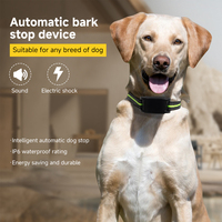 JZ Wiederauf ladbare Elektro-und Vibrations modi Bark Control Collar Kunden spezifische Verhaltens korrektur aus Kunststoff für Hunde