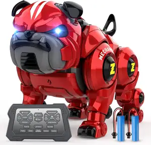 EPT Inteligente Stunt Robot Dog Brinquedos Crianças Toque Interação Programação Dog Robot Pet Brinquedos com Música & Luzes