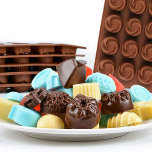Moldes de Silicona para Chocolate y Dulces Navideños, Libres de BPA, Aptos para Alimentos, Resistentes al Calor, para Hornear Pasteles - Product Image 3