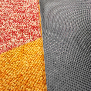 Tùy chỉnh hình lục giác nylon gạch thảm cho trẻ em phòng chất lượng cao PVC ủng hộ chống cháy đống vòng lặp hiện đại mô hình câu đố cho nhà - Product Image 5