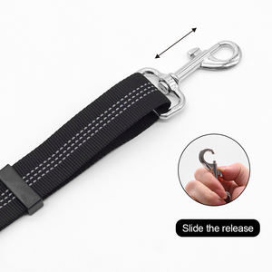 Cinturón de Seguridad Retráctil y Ajustable de Nailon Bungee para Perro, Correa de Asiento para Vehículo, Resistente y Duradero, Venta al Por Mayor de Fábrica - Product Image 3